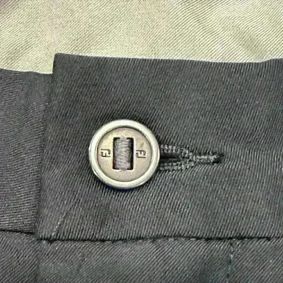 Foot Joy FJ Navy Golf Performance Pants Stretch Polyester Men's 34 x 32 Preppy - Picture 5 of 16